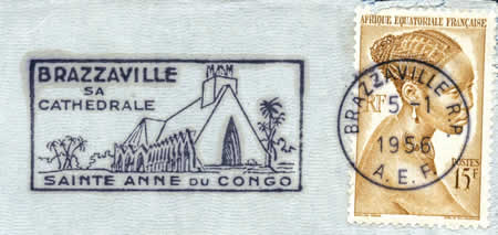 Flamme Ste Anne du Congo à gauche