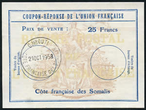 CRUF Cote Française des Somalis 25F