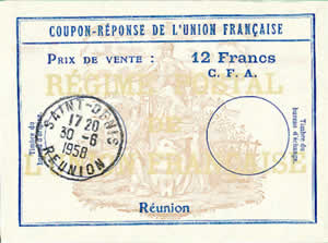 CRUF Réunion 12 FCFA