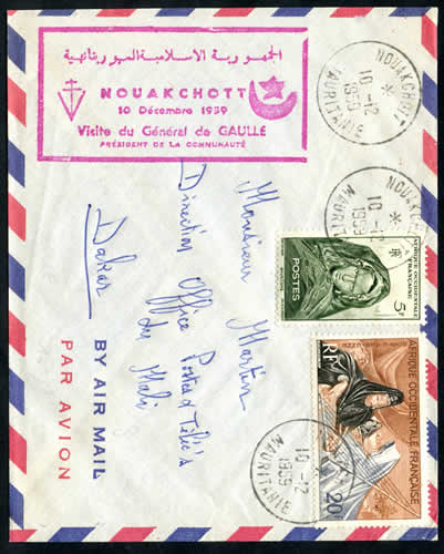 Voyage du général de Gaulle à Nouakchott