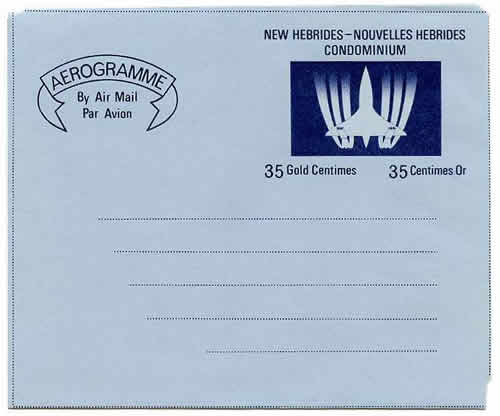 1er aérogramme NH
