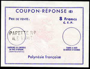 CRE Polynésie 8 FCFP
