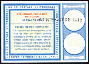 CRI République Populaire du Congo 55 FCFA type Vi 21