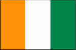 Drapeau Cote d'Ivoire