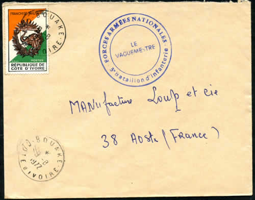timbre FM sur lettre