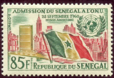 Sénégal Afdmission à l'ONU