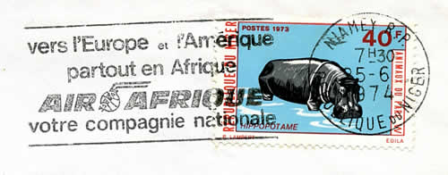 Flamme Air Afrique au Niger