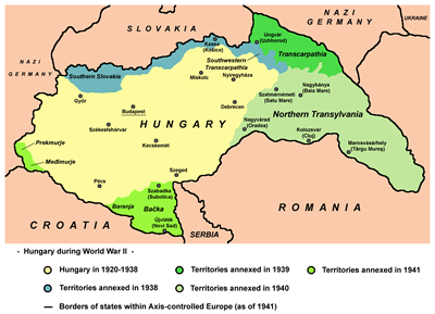 Hongrie 1938-1944