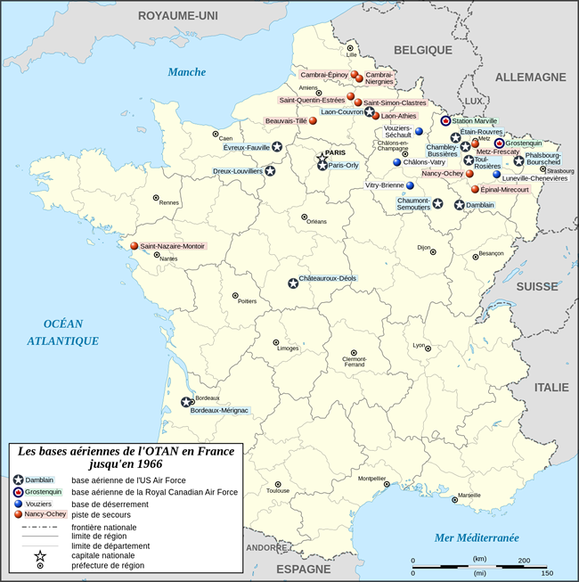 Les Bases du SHAPE en France