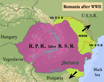 Roumanie 1945