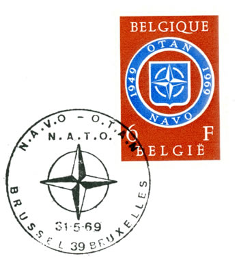 FDC OTAN Belgique 1969