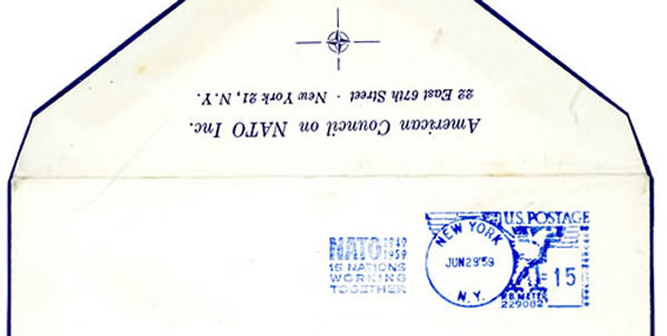 EMA Bleue USA NATO 1959