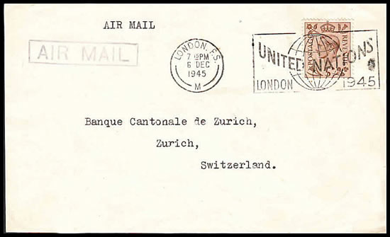 Réunion ONU 1945/46