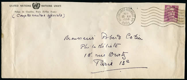 OMEC ONU Paris 1948