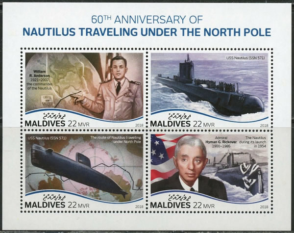 BF Nautilus sous le Pôle Nord 60ème anniversaire