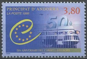 50ème anniversaire du Conseil de l'Europe Andorre