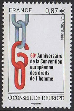 60ème anniversaire de laconvention européenne des droits de l'Homme
