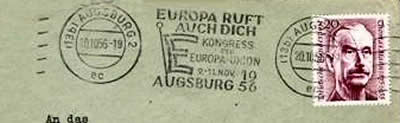 OMEC continue congrès d'Augsburg 1956