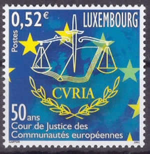 Cour de Justice Européenne 50ème anniversaire