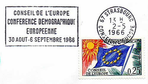 1ère conférence démographique européenne 1966