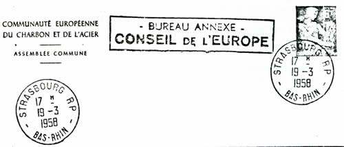 Inauguration du Parlement Européen 19-3-1958