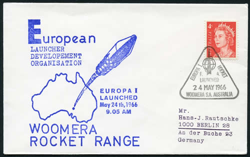 Woomera lancement F4
