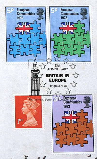 25ème anniversaire de l'entrée de la grande-Bretagne 