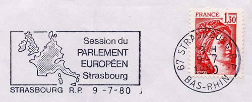 OMEC session du parlement européen Strasbourg RP 1980