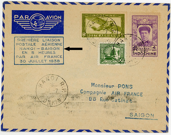Premier vol Saigon Hanoi en 5 heures