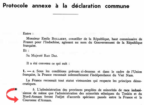 Protocole Bollaert Bao dai juin 1948