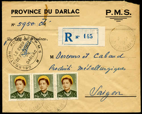 Province du Darlac PMS 1952