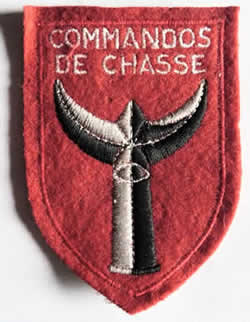 Insigne des Commandos de Chasse