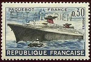 Paquebot France surchargé ETAT ALGERIEN