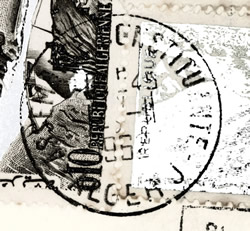 timbre-à-date manuel assemblée constituante Alger J